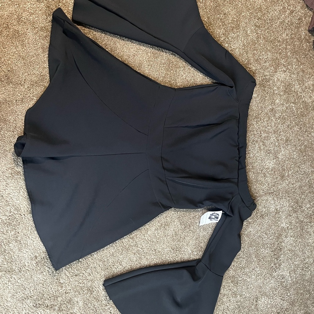 Stylish Black Off-Shoulder Top